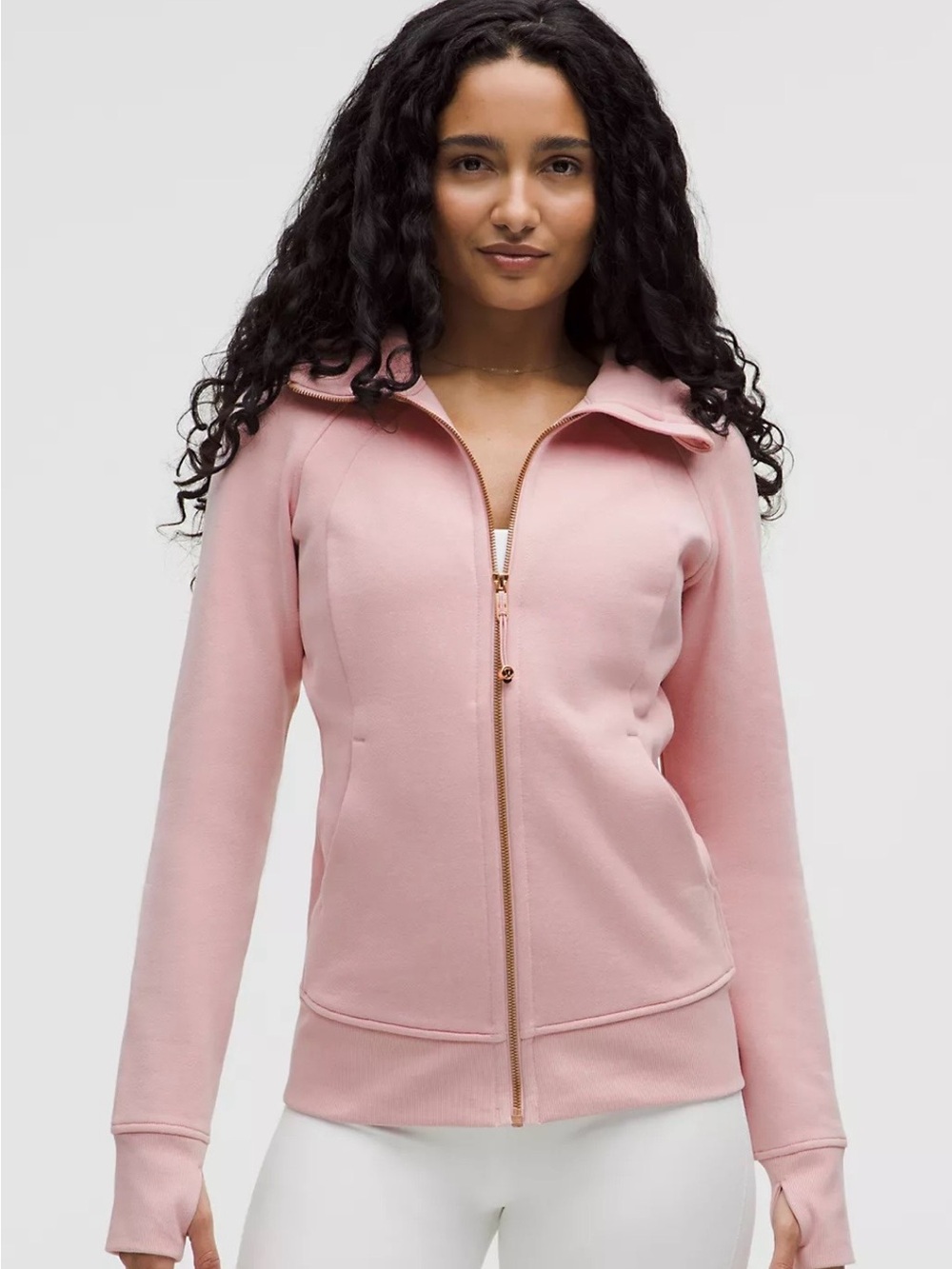 lululemon athletica Pink Full‑Zip Jacket